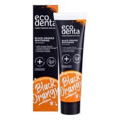 Ecodenta Toothpaste Black Orange Whitening zobna pasta za popolnoma bele zobe z okusom pomaranče 100 ml