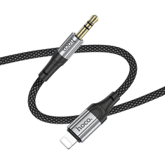 Hoco AUX kabel UPA26 iz Lightning na 3.5 mm (1m) črn