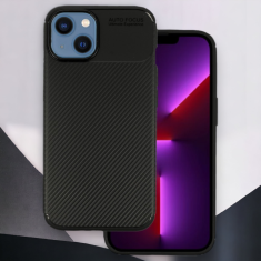 Infostyle Ovitek "Vennus Carbon Elite" za iPhone 13 - črna