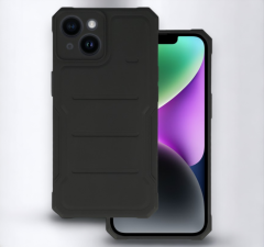 Infostyle Silikonski ovitek "Protector" za iPhone 14 Plus - črna