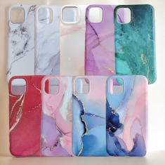 Infostyle Silikonski ovitek "Marble" za iPhone 14