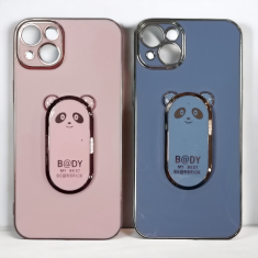 Infostyle Silikonski ovitek "Bear Stand" za iPhone 14 Plus