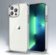 Infostyle Silikonski ovitek "Clear " za iPhone 14 Pro - prozorna