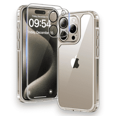 Infostyle Zaščitno steklo + zaščita za kamero "Tauri protection" za iPhone 15 Pro Max