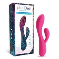 PlusOne Dvojni vibracijski stimulator Pink