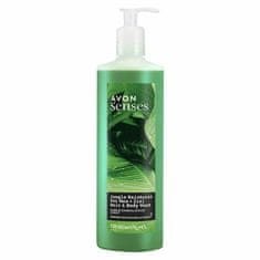 Avon Umivanje las in telesa z vonjem žajblja in sandalovine 720 ml