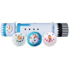 Bomb Cosmetics Komplet penečih kroglic za kopel Frosty The Snowman 3 kosi