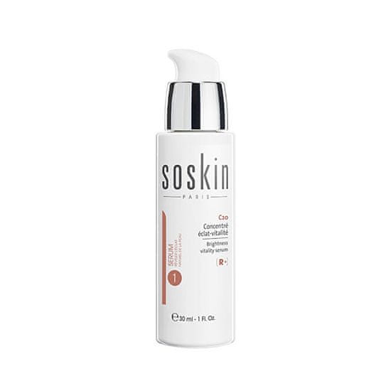 SOSKIN Paris Serum za posvetlitev z vitaminom C 20 % (Brightness-Vitality Serum) 30 ml