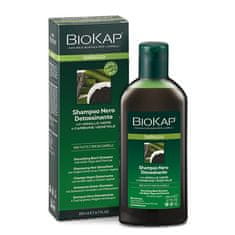 BioKap Razstrupljevalni šampon za lase s črno glino in aktivnim ogljem 200 ml