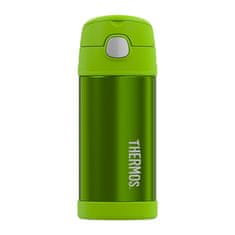 Thermos FUNtainer Otroški termos s slamico - limona 355 ml