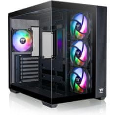 Thermaltake VIEW 380 TG ARGB Midi-ATX BTF okno črno ohišje