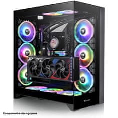 Thermaltake CTE E600 MX Midi-ATX okno črno ohišje