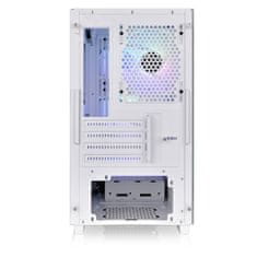 Thermaltake Versa H16 TG ARGB Snow Micro-ATX okno belo ohišje