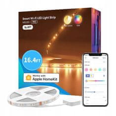 Meross Pametni set WiFI LED trak RGBWW 5m alexa google assistant