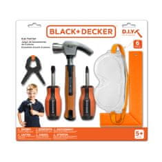 Black+Decker 6-DELNI SET OTROŠKEGA ORODJA 5+ ST001-06-BD