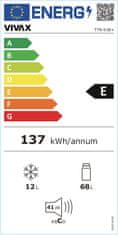 TTR-93E+ hladilnik z zamrzovalnim predalom