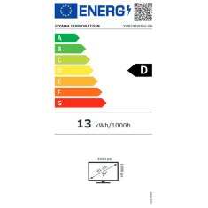 iiyama ProLite XUB2492HSU-W6 60,5cm (23,8") FHD IPS 100Hz HDMI/DP zvočniki bel monitor