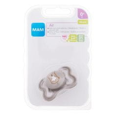 MAM Air Silicone Pacifier 0m+ Hamster koži prijazna silikonska duda 1 kos