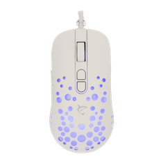 White Shark MOUSE GM-9004 TRISTAN-2 Bela RGB / 12.800 dpi