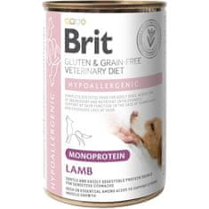 Brit Veterinary Diet Cons. Hypoallergenic Monoprotein Lamb 400g