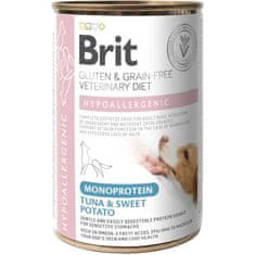 Brit Veterinary Diet Cons. Hypoallergenic Monoprotein Tuna 400g