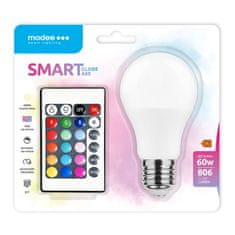 Modee LED žarnica SMART A60 E27 9,4W RGB+W