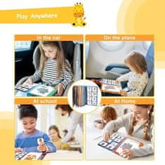 JOJOY® Knjiga z nalepkami Montessori | MONTIBOOK