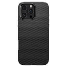 Spigen Liquid Air ovitek za iPhone 16 Pro Max, črn