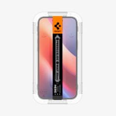 Spigen tR EZ Fit Privacy steklo za iPhone 15/iPhone 16 (AGL06905)