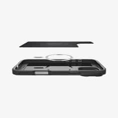 Spigen Optik Armor (MagFit) ovitek za iPhone 16 Pro, črn