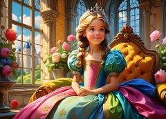 Alipson Puzzle Princesa na prestolu 500 kosov