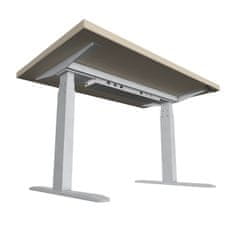 UVI UVI Desk električno nastavljiva miza - hrast Sonoma 140 cm x 75 cm