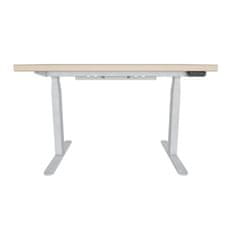 UVI UVI Desk električno nastavljiva miza - hrast Sonoma 140 cm x 75 cm