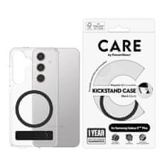 PanzerGlass Care Kickstand ovitek za Galaxy S25 Plus, prozoren