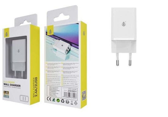 OnePlus USB Stenski Polnilec 2,4A 12W