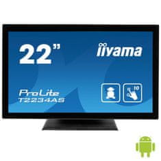 iiyama ProLite T2234AS-B1 54,6cm (21,5") IPS Android na dotik informacijski / interaktivni monitor