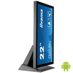 iiyama ProLite T2234AS-B1 54,6cm (21,5") IPS Android na dotik informacijski / interaktivni monitor