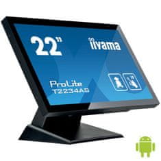 iiyama ProLite T2234AS-B1 54,6cm (21,5") IPS Android na dotik informacijski / interaktivni monitor