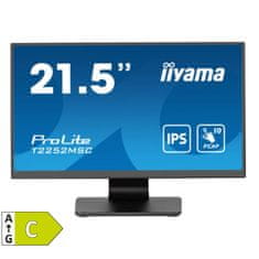 iiyama ProLite T2252MSC-B2 54,5cm (21,5") FHD IPS zvočniki na dotik informacijski / interaktivni monitor