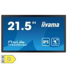 iiyama ProLite TF2238MSC-B1 54,6cm (21,5") FHD IPS open frame na dotik informacijski / interaktivni monitor