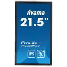 iiyama ProLite TF2238MSC-B1 54,6cm (21,5") FHD IPS open frame na dotik informacijski / interaktivni monitor