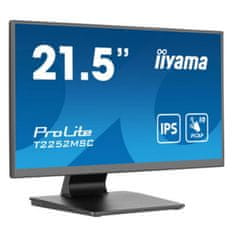 iiyama ProLite T2252MSC-B2 54,5cm (21,5") FHD IPS zvočniki na dotik informacijski / interaktivni monitor