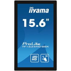 iiyama ProLite TF1634MC-B8X 39,5cm (15,6") IPS HDMI/DP/VGA na dotik informacijski / interaktivni monitor