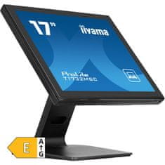 iiyama ProLite T1732MSC-B1S 43cm (17") 4:3 TN HDMI/DP/VGA PCAP na dotik informacijski / interaktivni monitor