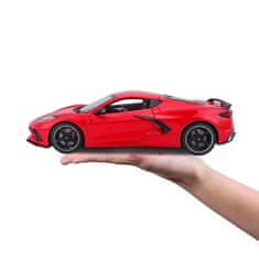 Maisto - 2020 Chevrolet Corvette Stingray, rdeč, 1:18