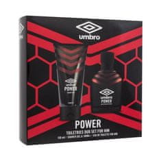 Umbro Power Set toaletna voda 100 ml + gel za prhanje 150 ml za moške