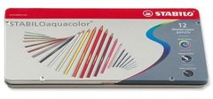 Stabilo BARVICA AQUACOLOR 1612-5 GRT. 12 Kovinski set