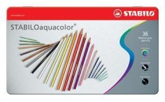 Stabilo BARVICA AQUACOLOR 1636-5 Kovinski set