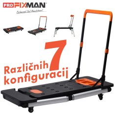 FIXMAN FIXMAN PRO ZLOŽLJIVA DELOVNA MIZA 7V1