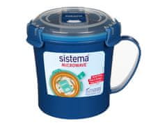 Sistema Sistema Microwave lonček za juho 656 ml, modra